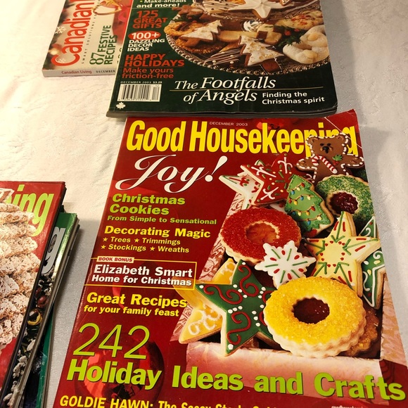Vintage Christmas  December 1992-2003 Magazines Good housekeeping Can Living - Picture 4 of 10